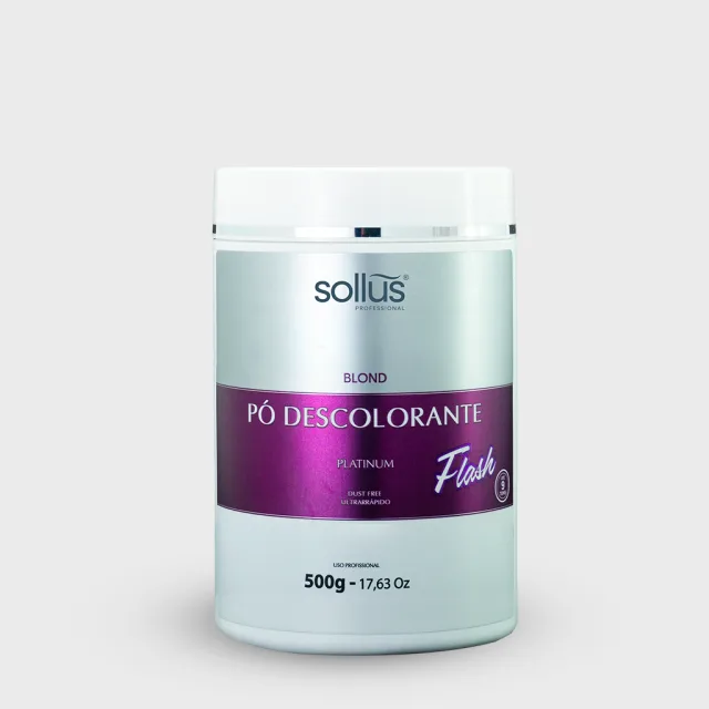 Pó descolorante Sollus Color Flash - 500g