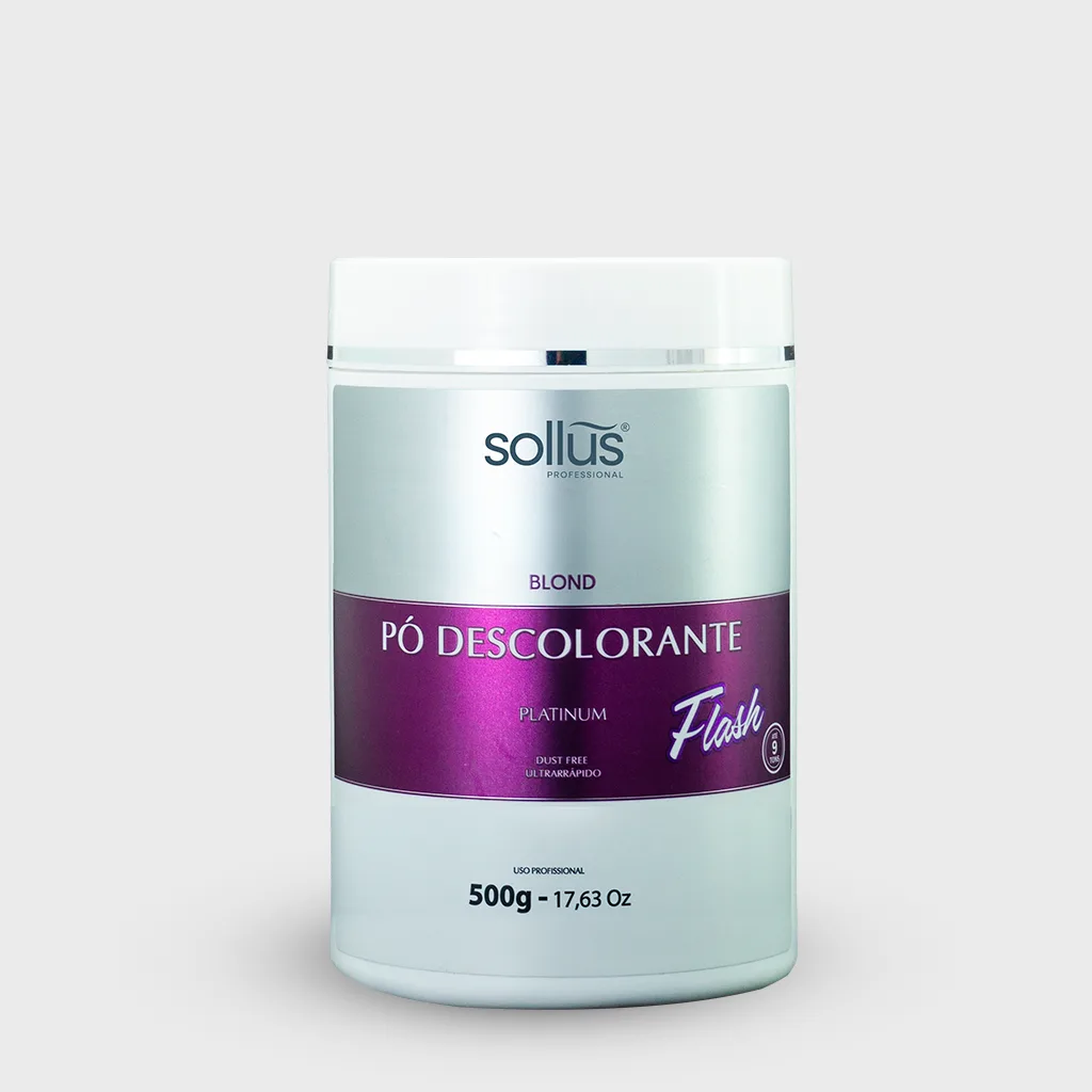 Pó descolorante Sollus Color Flash - 500g