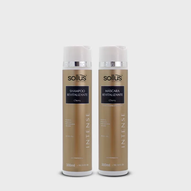 Kit Intense Gold (2x300ml) - Fragrância: Cherry