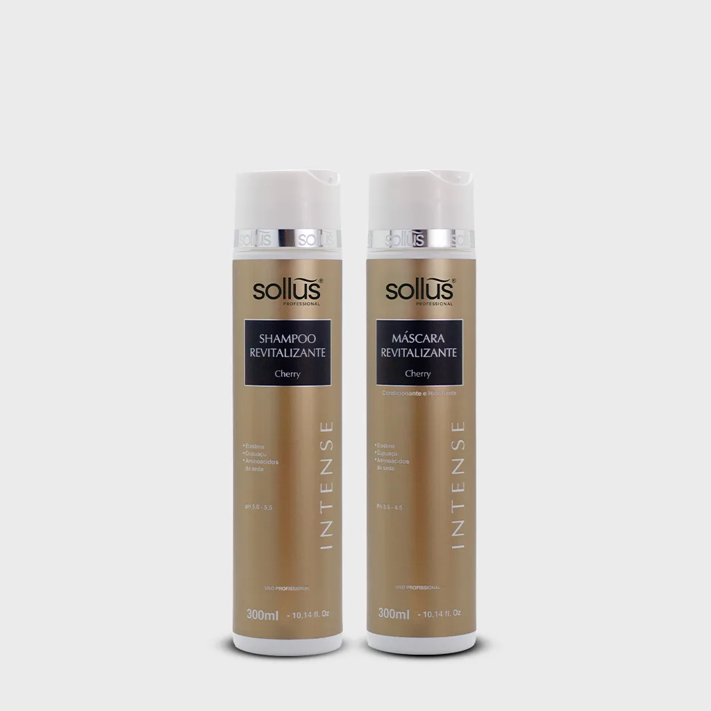 Kit Intense Gold (2x300ml) - Fragrância: Cherry