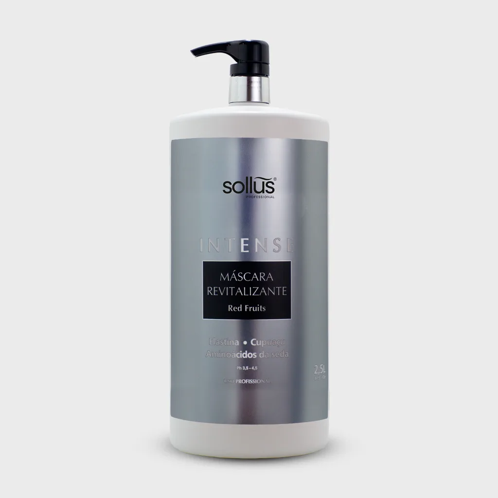 ​Máscara Liquida Intense Black: 2,5 litros – fragrância: Red Fruits