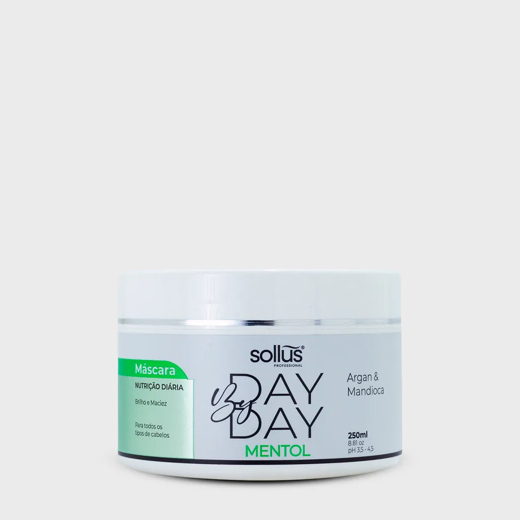 Máscara Day By Day Mentol - 250g