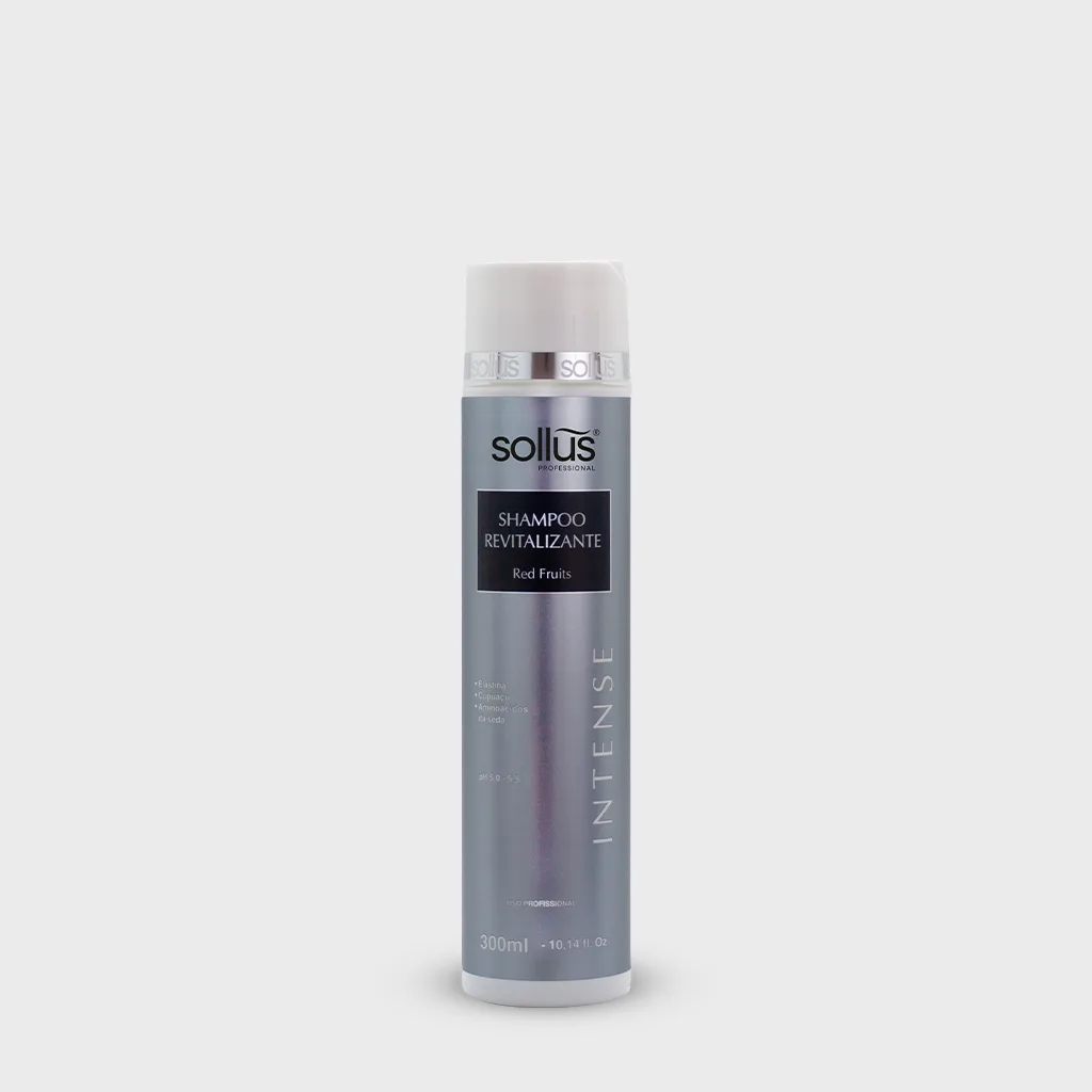 Shampoo Intense Black 300 ml - Fragrância: Red Fuits