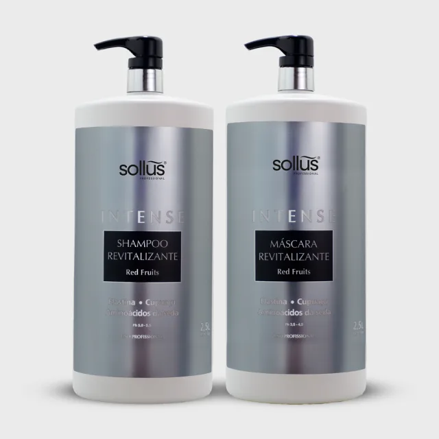 Kit Intense Black (2 x 2,5Litros) - Fragrância: Red Fuits