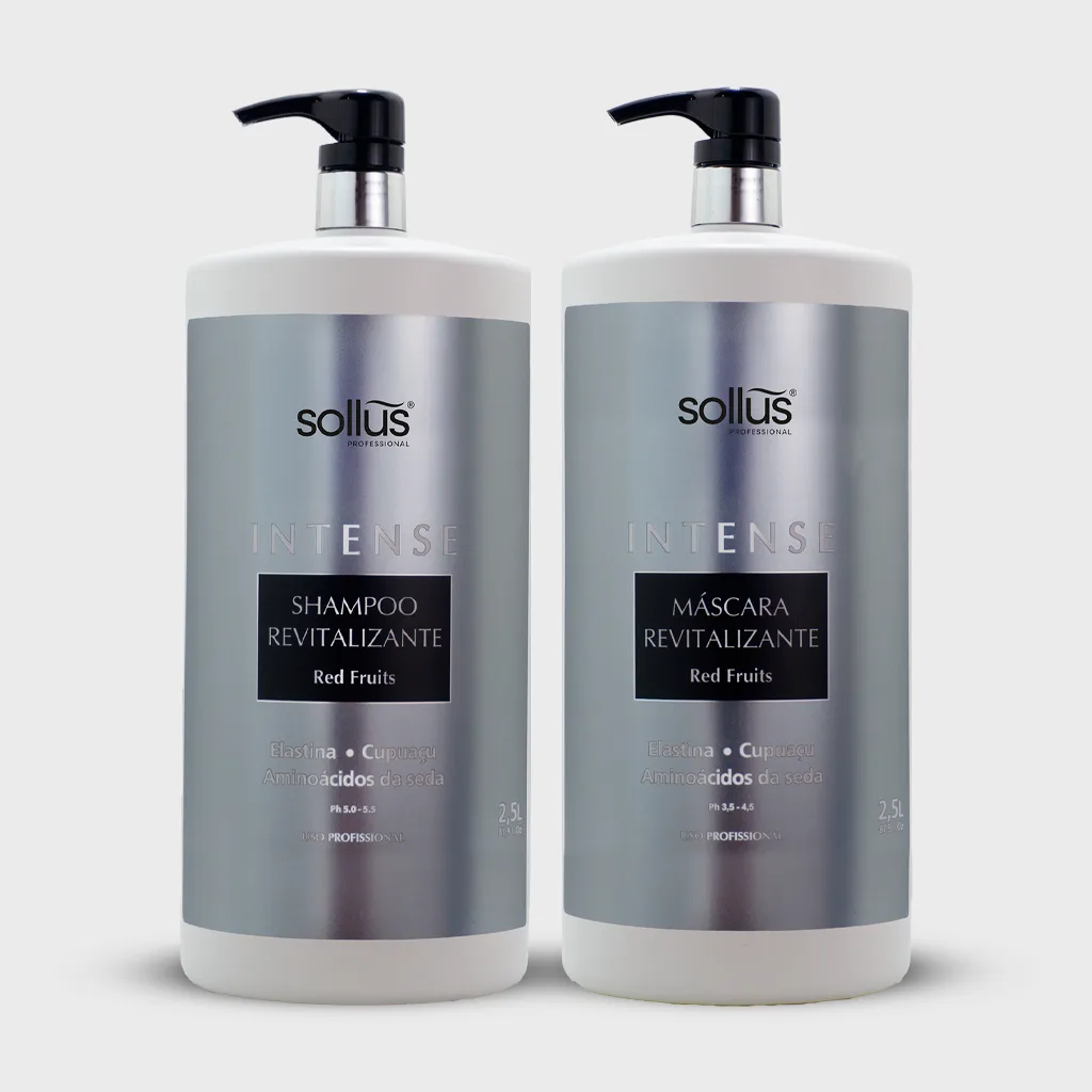 Kit Intense Black (2 x 2,5Litros) - Fragrância: Red Fuits