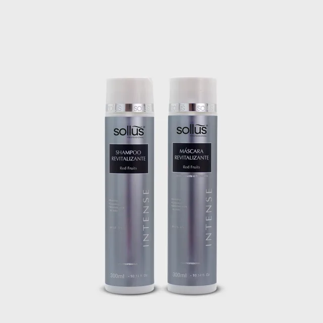 Kit Intense Black (2x300ml) - Fragrância: Red Fuits