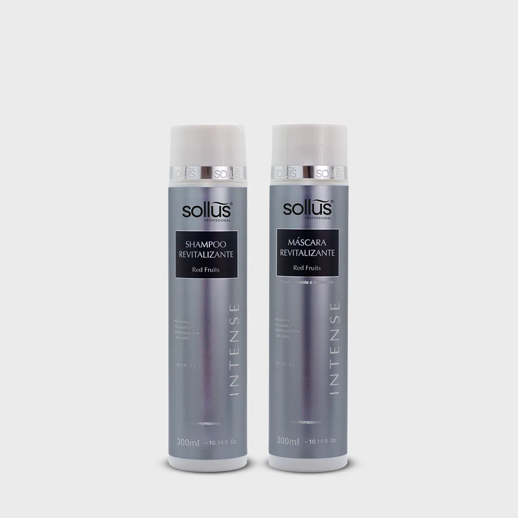 Kit Intense Black (2x300ml) - Fragrância: Red Fuits