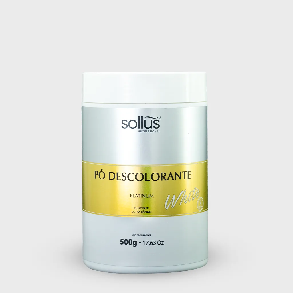 Pó descolorante Sollus Color White - 500g
