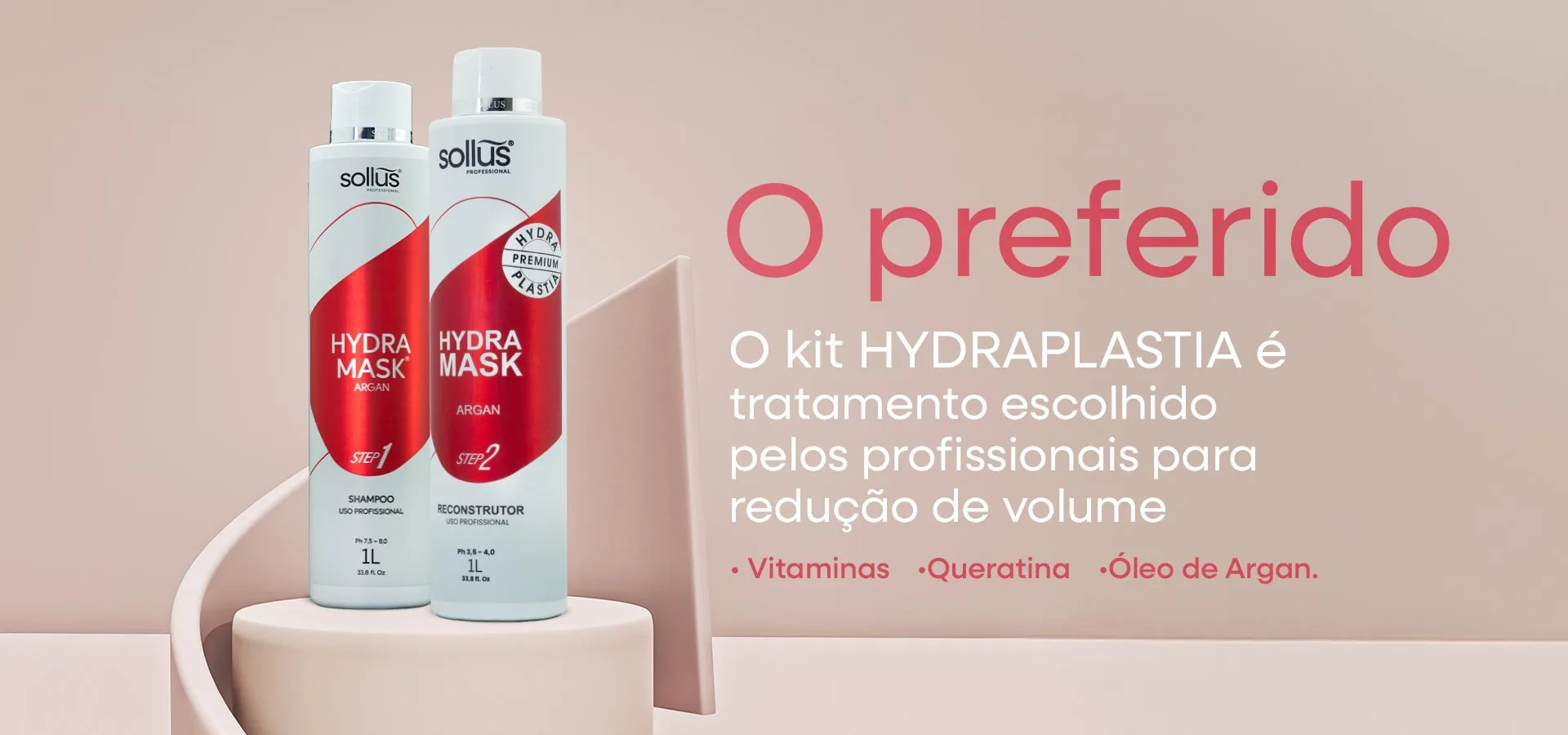 Kit Hydraplastia — o preferido dos profissionais